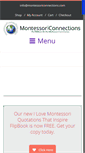 Mobile Screenshot of montessoriconnections.com